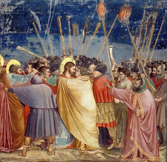 Giotto ‘s Kiss of Judas : After that kiss, the world fell